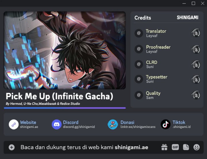 Pick Me Up, Infinite Gacha Chapter 96 halaman 1