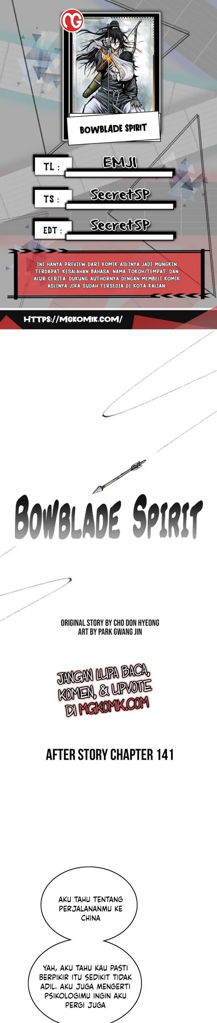 Bowblade Spirit Chapter 141 halaman 1