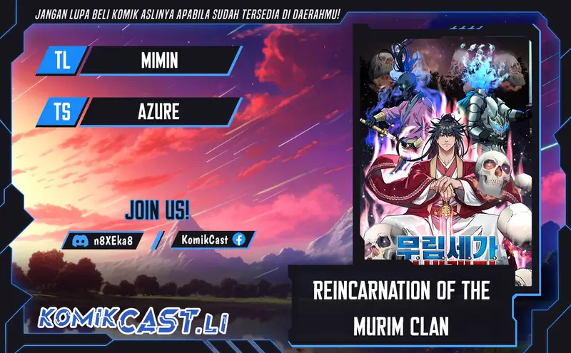 Reincarnation of the Murim Clan’s Former Ranker Chapter 165 halaman 1