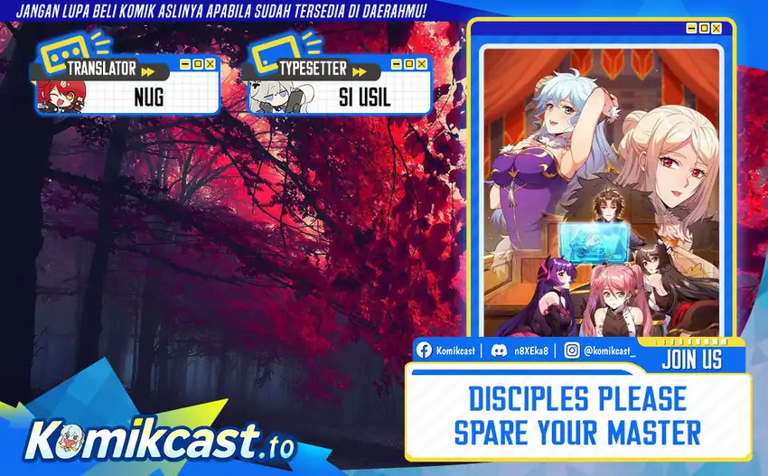Disciples, Please Spare Your Master Chapter 44 halaman 1