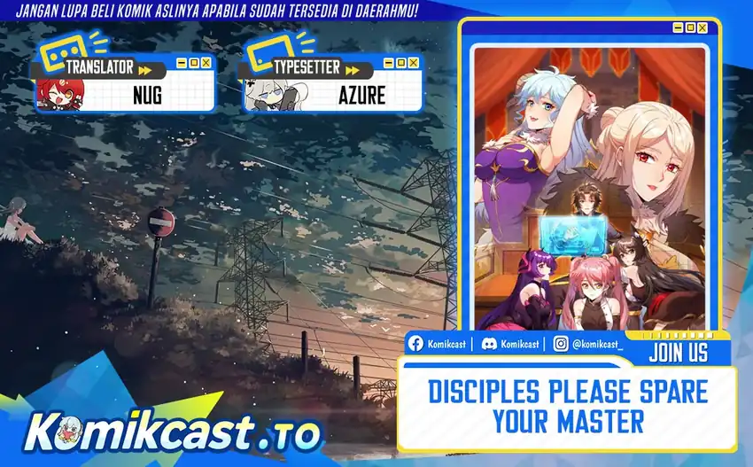 Disciples, Please Spare Your Master Chapter 60 halaman 1