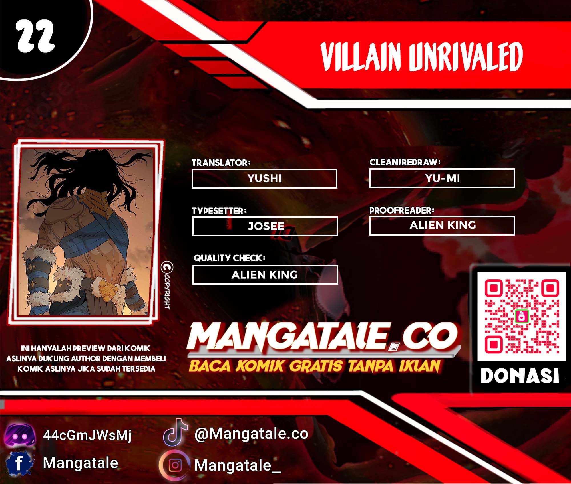 Villain Unrivaled Chapter 22 halaman 1