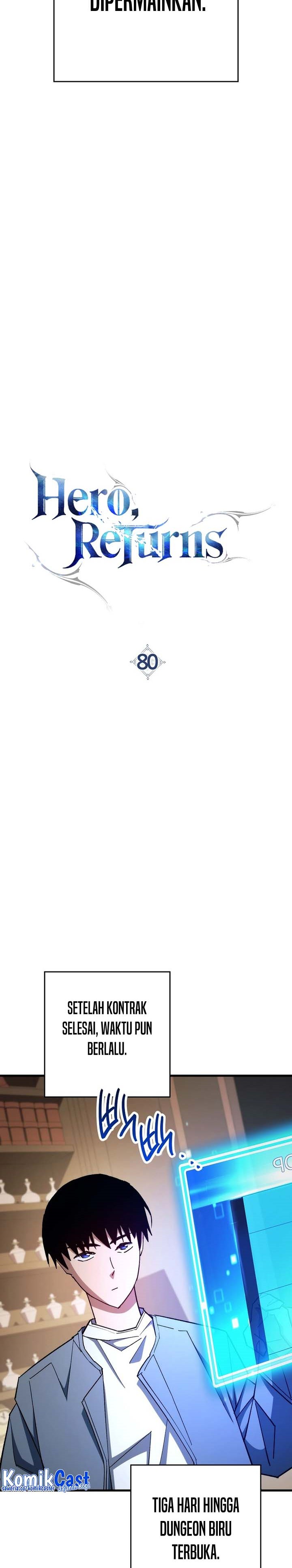The Hero Returns Chapter 80 halaman 19