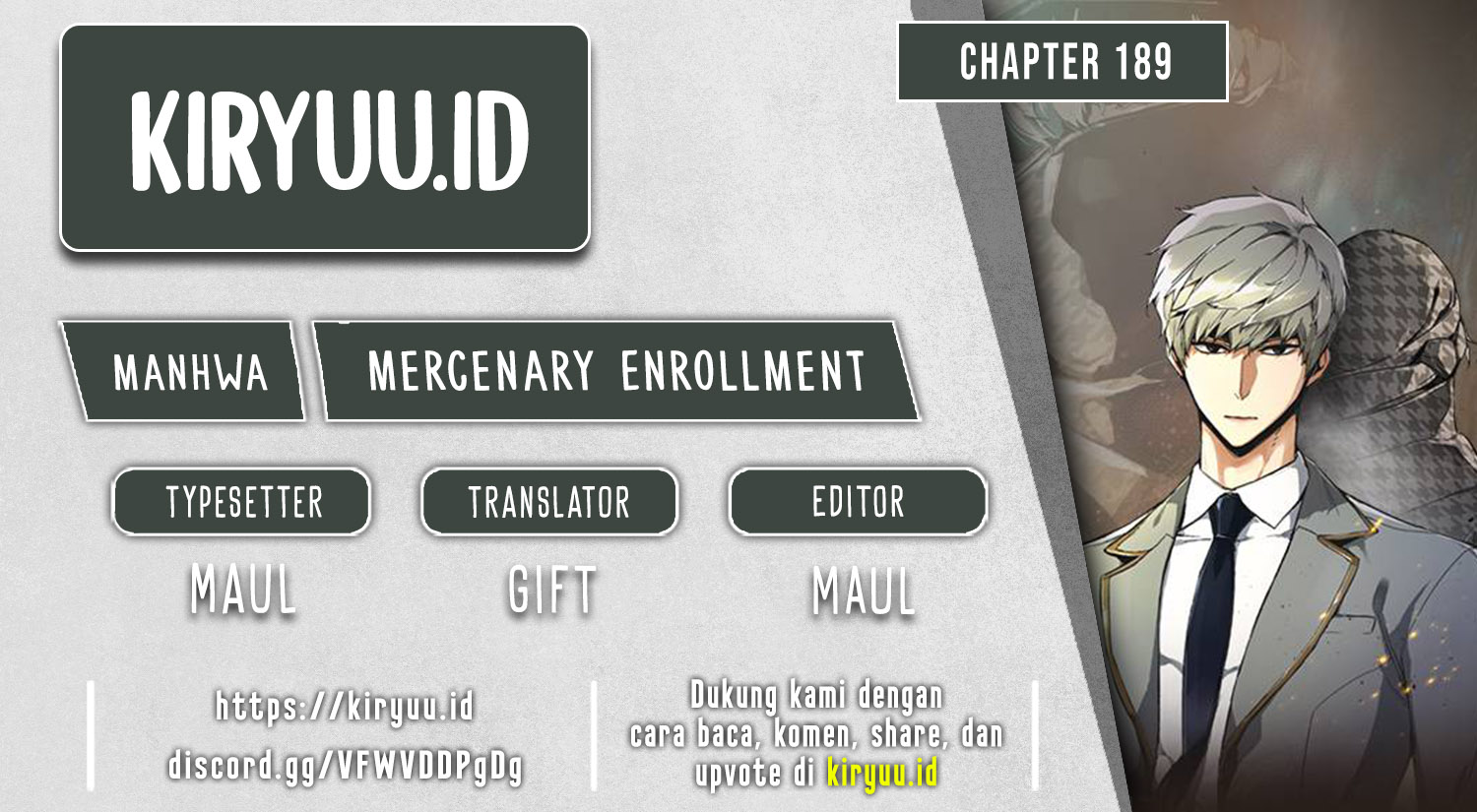 Mercenary Enrollment Chapter 189 halaman 1