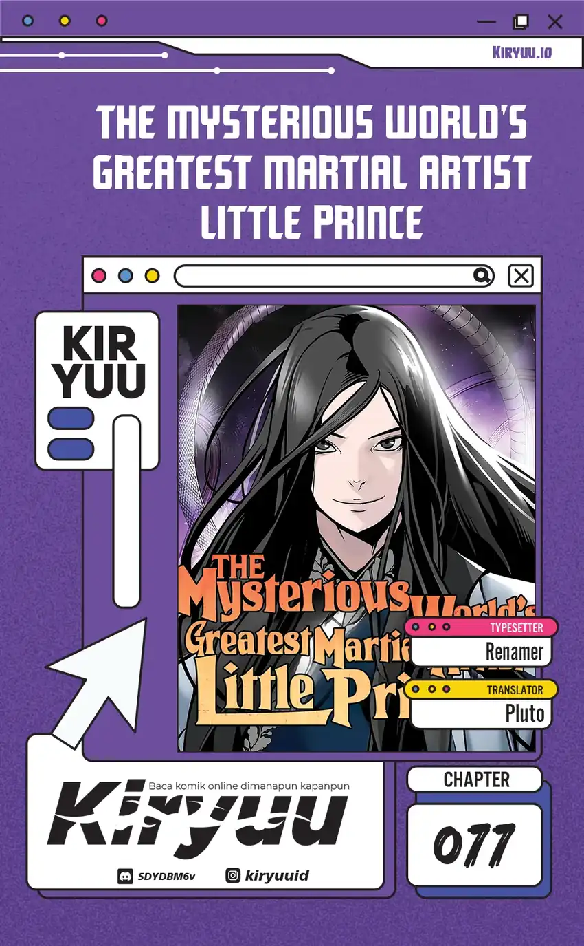 The Suspicious Little Prince is the World’s Greatest Teenage Master (The Mysterious World’s Greatest Martial Artist Little Prince) Chapter 77 halaman 1