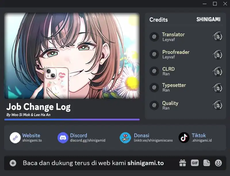 Job Change Log Chapter 45 halaman 1