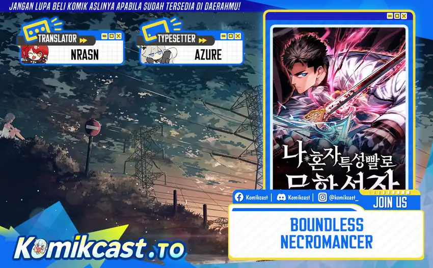 Boundless Necromancer Chapter 172 halaman 1