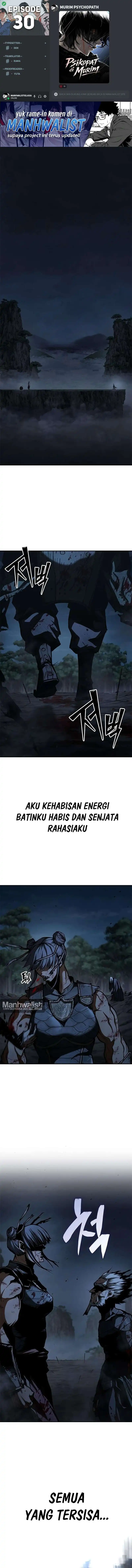 Psychopath in Murim Chapter 30 halaman 1