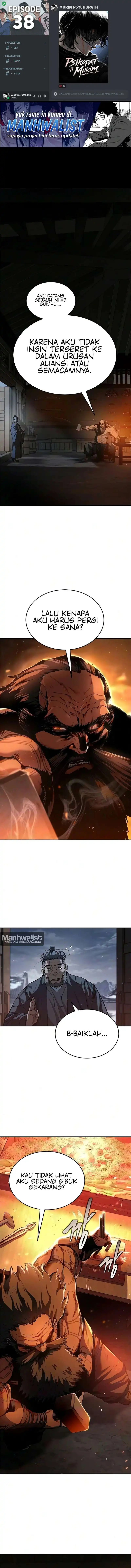Psychopath in Murim Chapter 38 halaman 1