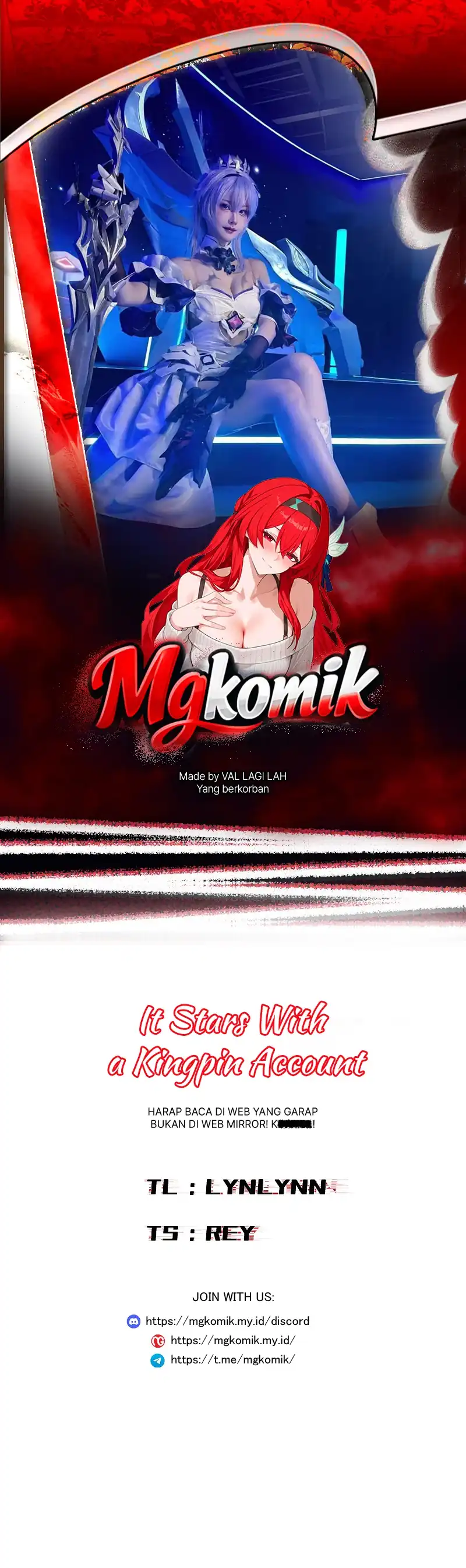 King Account At The Start (It Starts With a Kingpin Account) Chapter 286 halaman 1