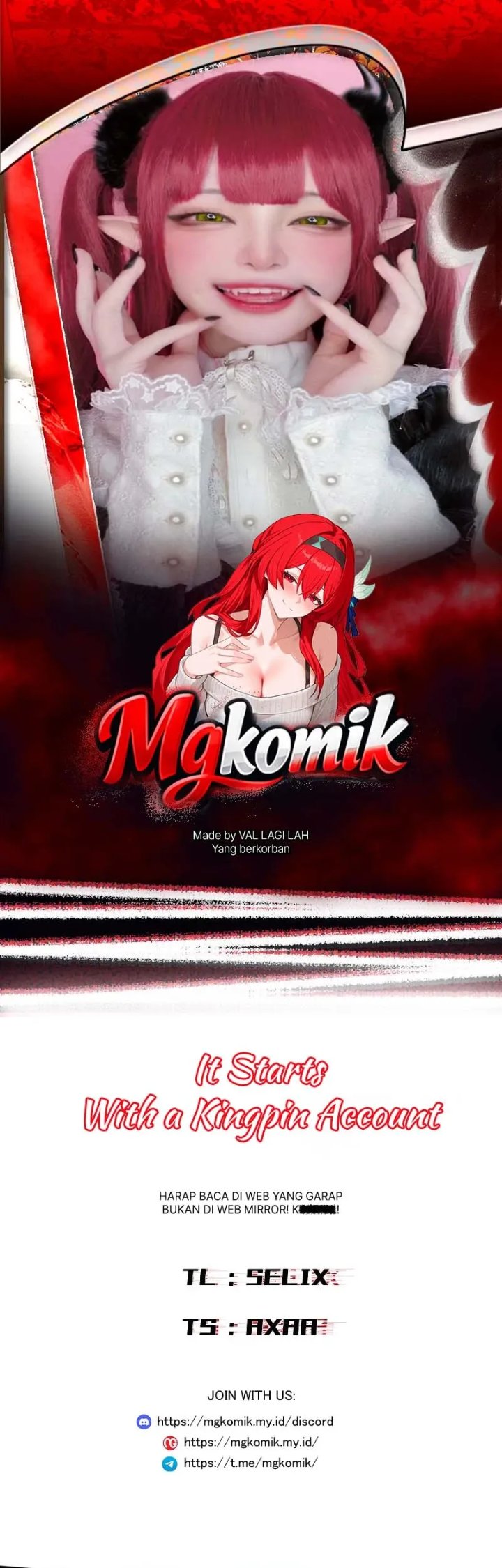 King Account At The Start (It Starts With a Kingpin Account) Chapter 288 halaman 1