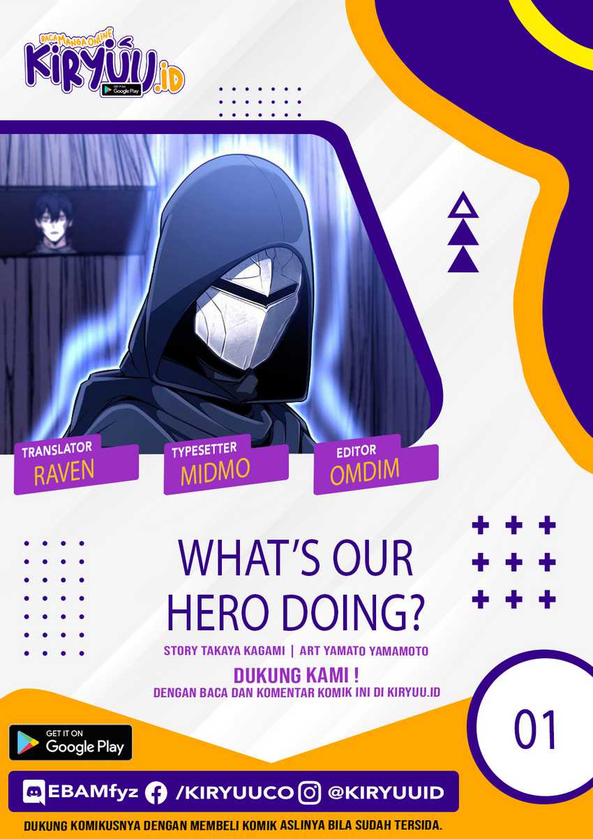 What’s Our Hero Doing? Chapter 1 halaman 1