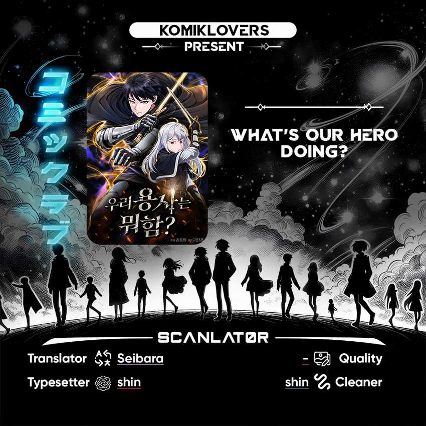 What’s Our Hero Doing? Chapter 10 halaman 1