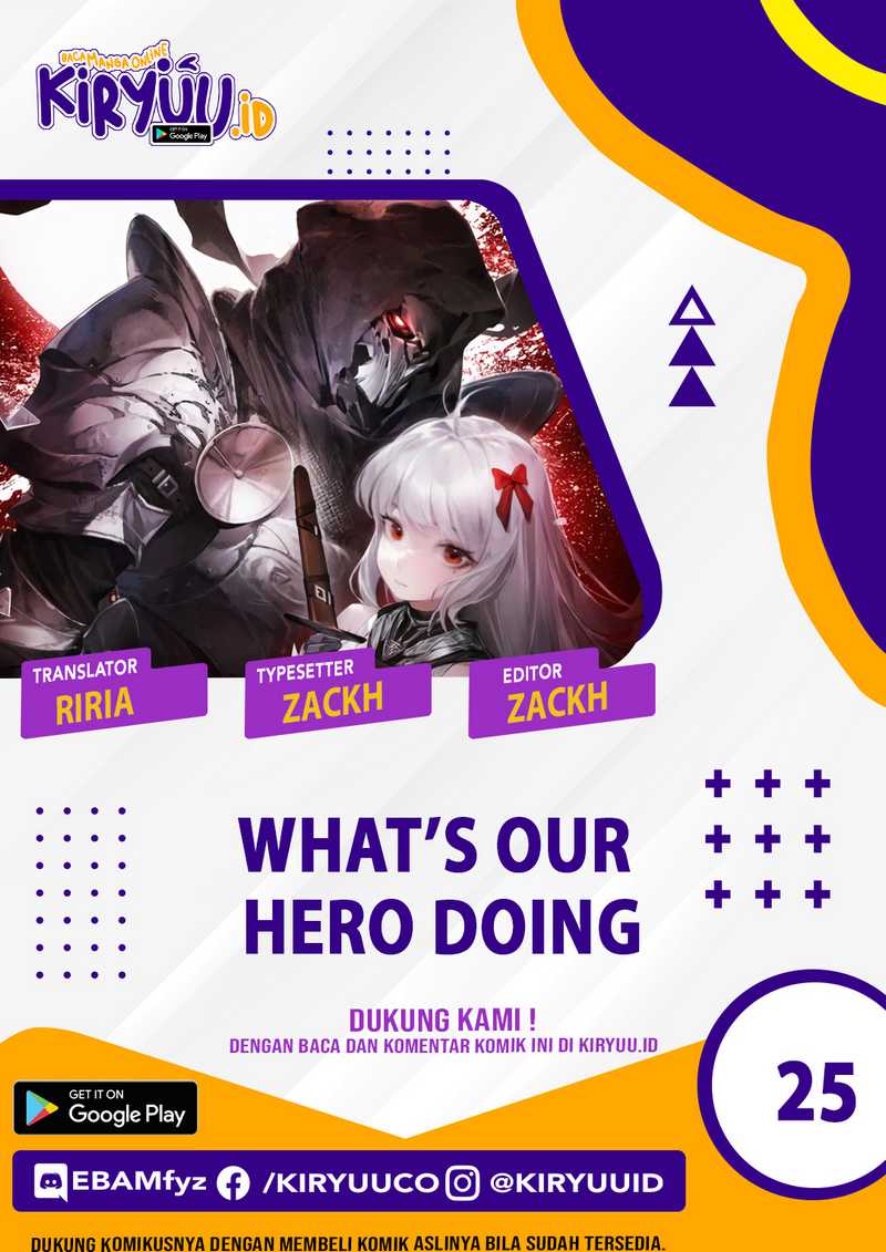 What’s Our Hero Doing? Chapter 25 halaman 1