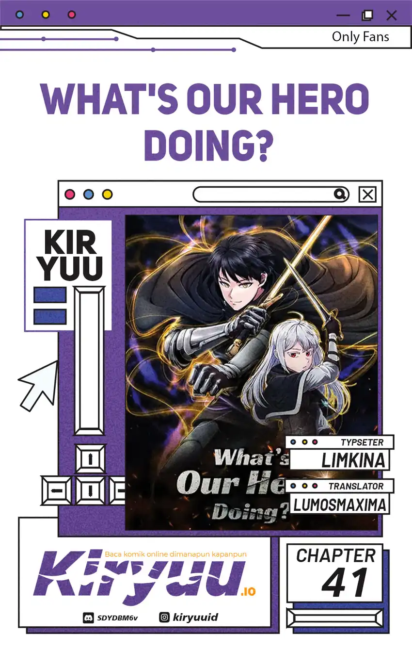 What’s Our Hero Doing? Chapter 41 halaman 1