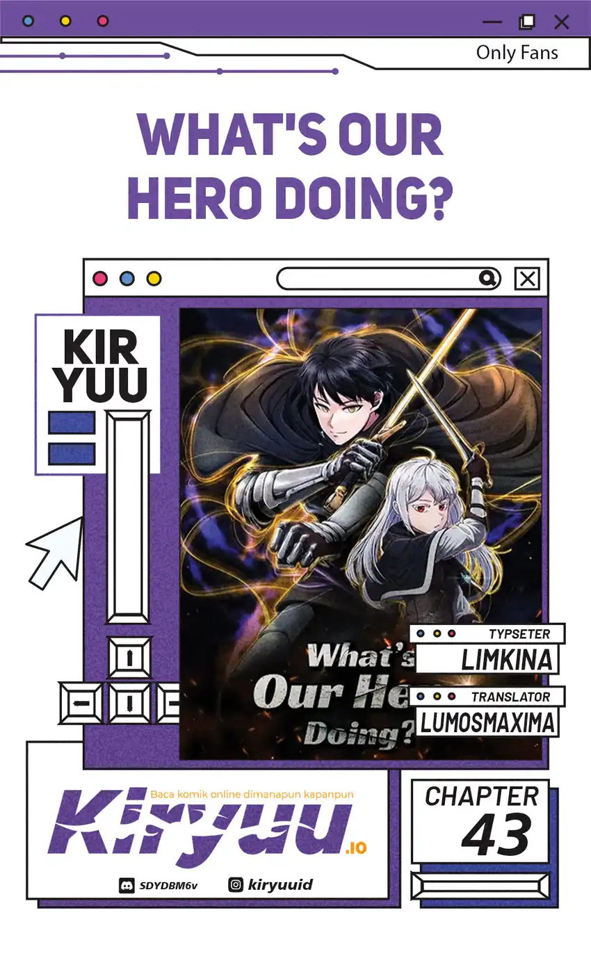 What’s Our Hero Doing? Chapter 43 halaman 1