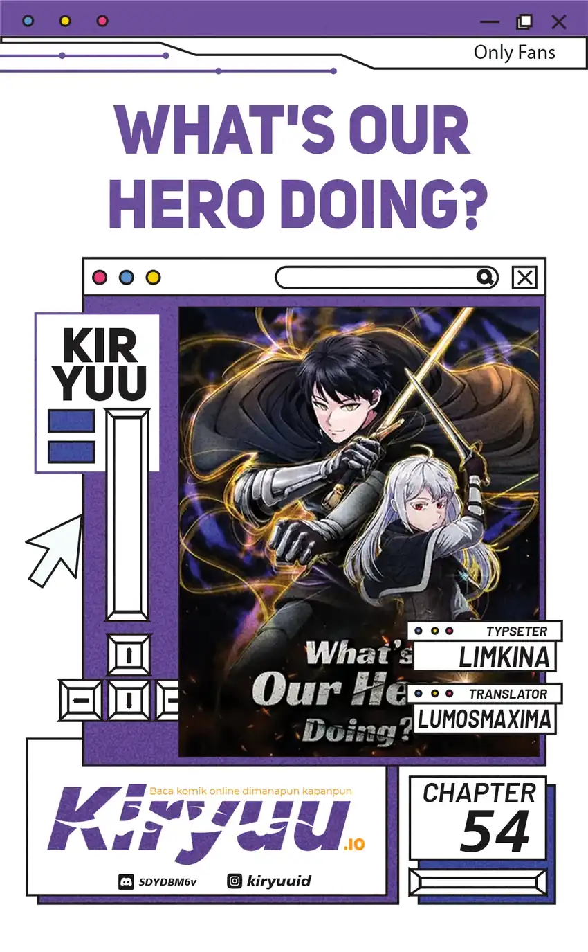 What’s Our Hero Doing? Chapter 54 halaman 1