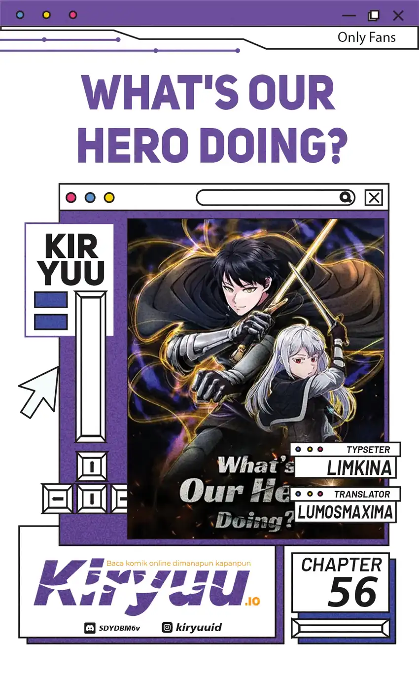 What’s Our Hero Doing? Chapter 56 halaman 1