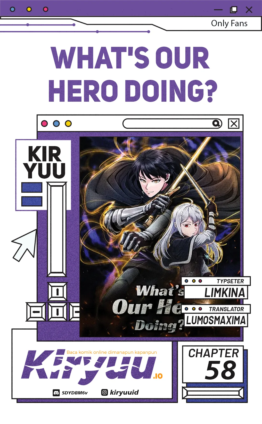 What’s Our Hero Doing? Chapter 58 halaman 1