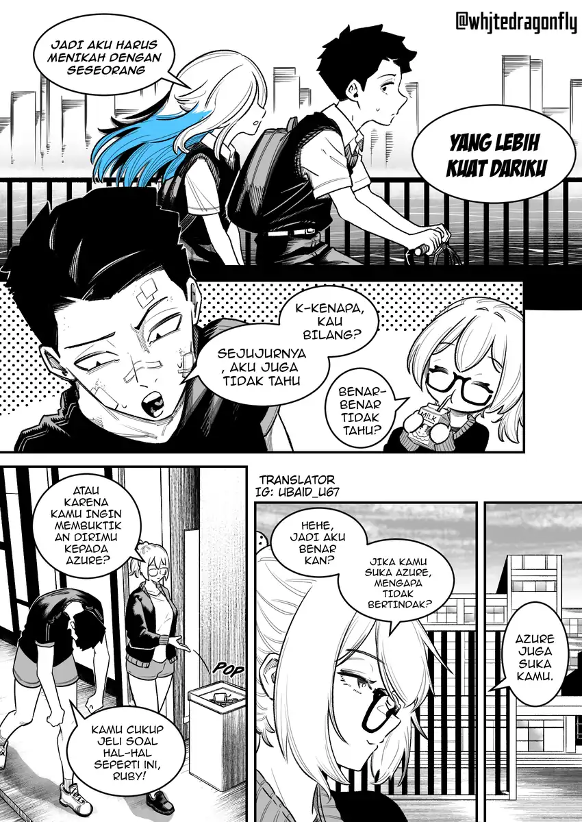 Azure Wants to Turn Me into the Ideal BF Chapter 15 halaman 2