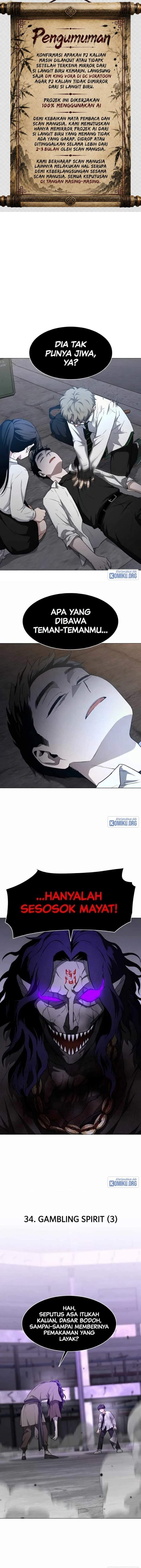 The Shaman’s Blade Chapter 34 halaman 1
