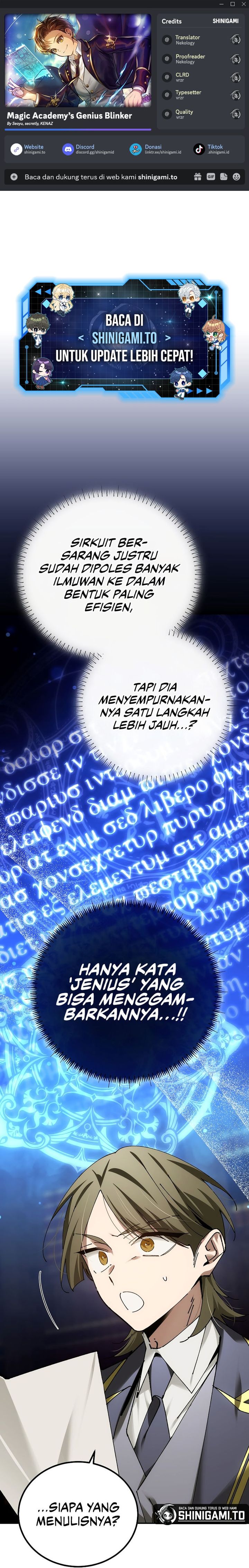 Magic Academy’s Genius Blinker Chapter 69 halaman 1