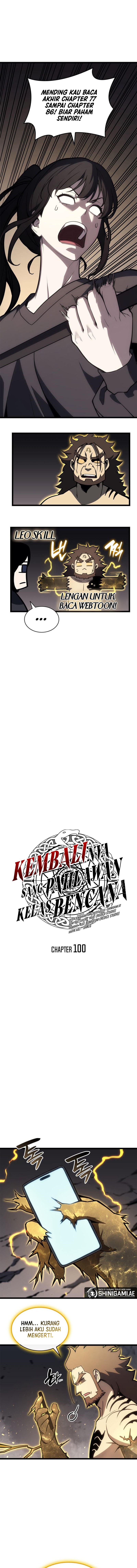 A Disaster-Class Hero Has Returned Chapter 100 halaman 3