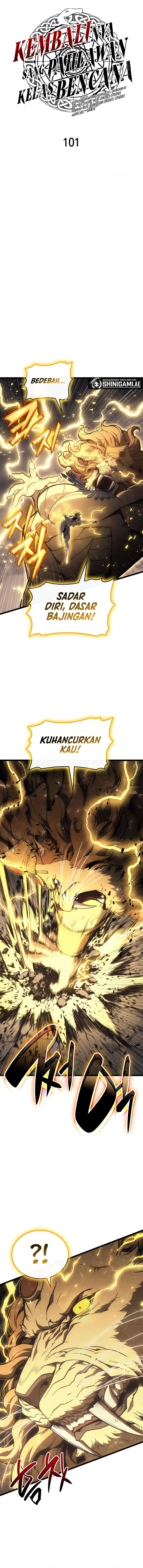 A Disaster-Class Hero Has Returned Chapter 101 halaman 2