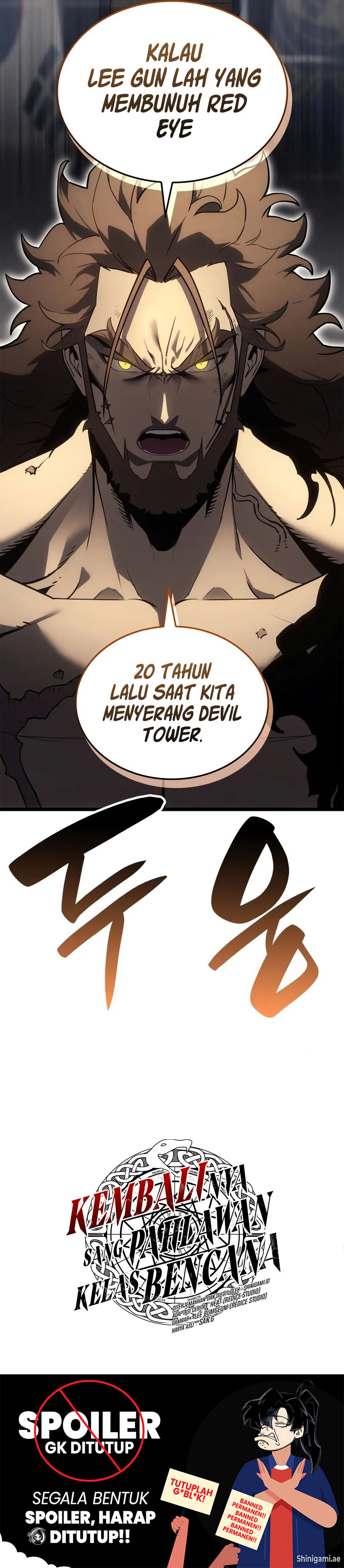 A Disaster-Class Hero Has Returned Chapter 102 halaman 19