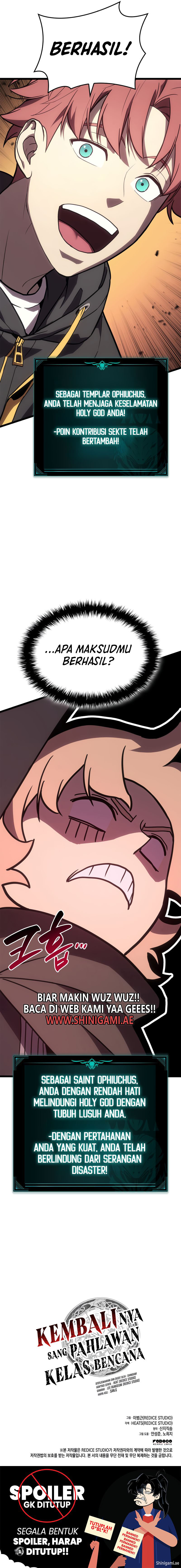 A Disaster-Class Hero Has Returned Chapter 109 halaman 19