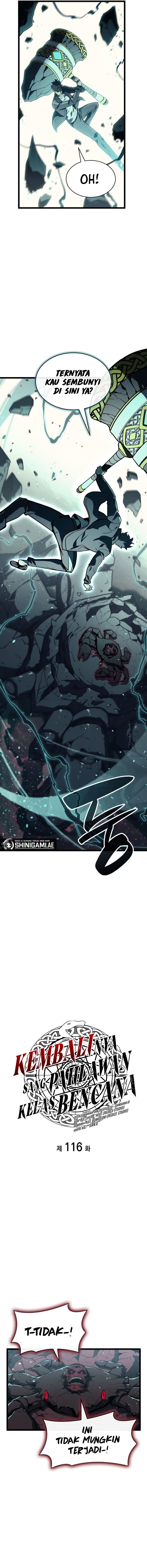 A Disaster-Class Hero Has Returned Chapter 116 halaman 8