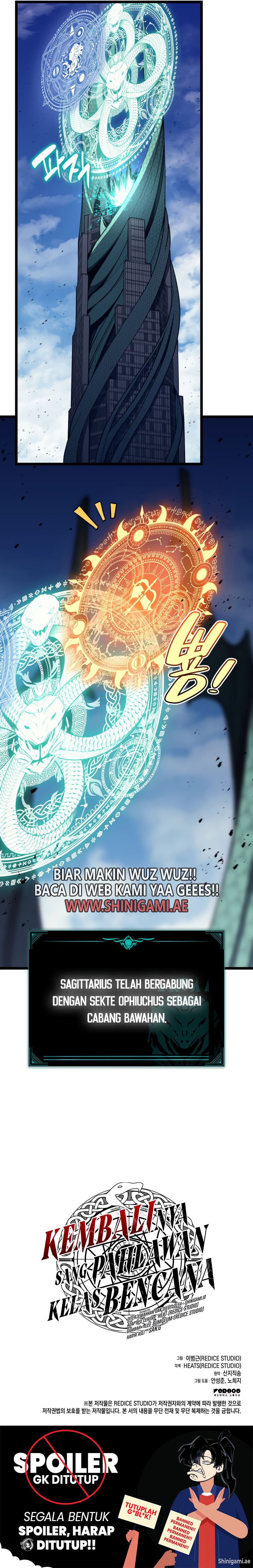 A Disaster-Class Hero Has Returned Chapter 119 halaman 20
