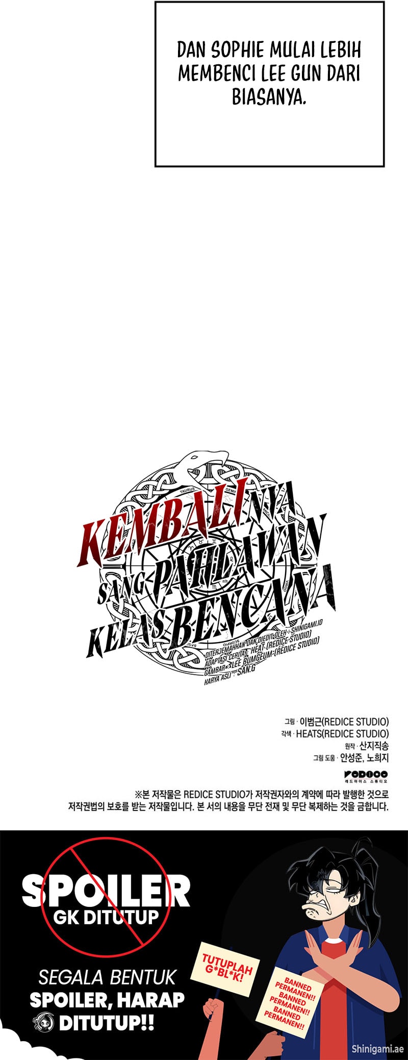 A Disaster-Class Hero Has Returned Chapter 126 halaman 21
