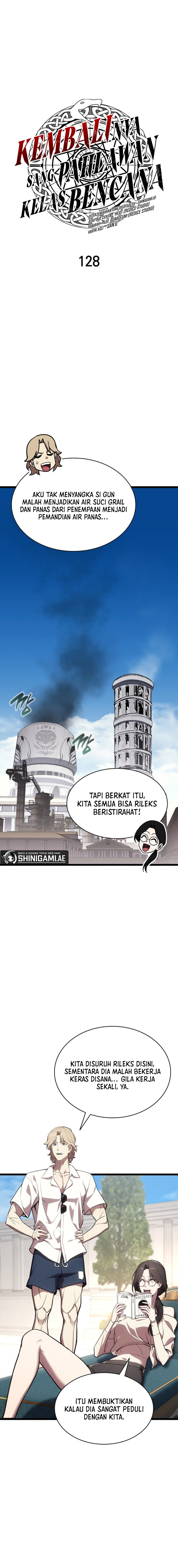 A Disaster-Class Hero Has Returned Chapter 128 halaman 4
