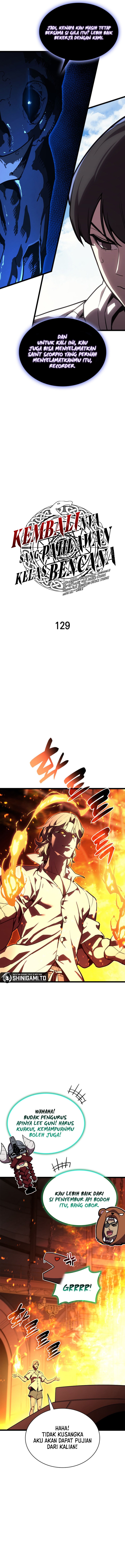 A Disaster-Class Hero Has Returned Chapter 129 halaman 6