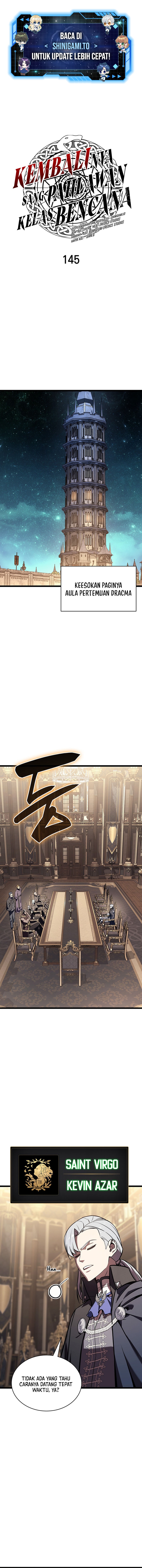 A Disaster-Class Hero Has Returned Chapter 145 halaman 1