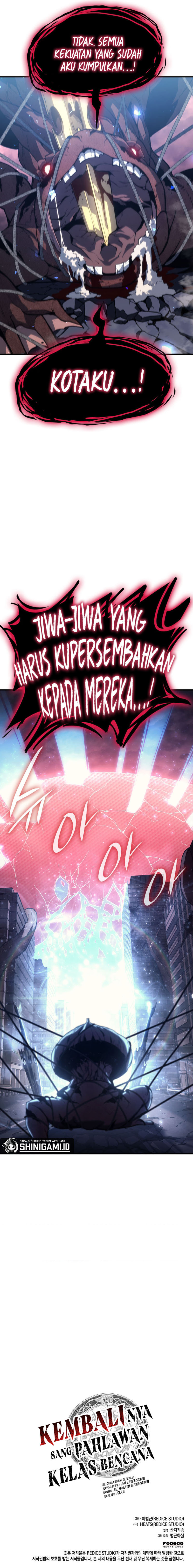 A Disaster-Class Hero Has Returned Chapter 50 halaman 22