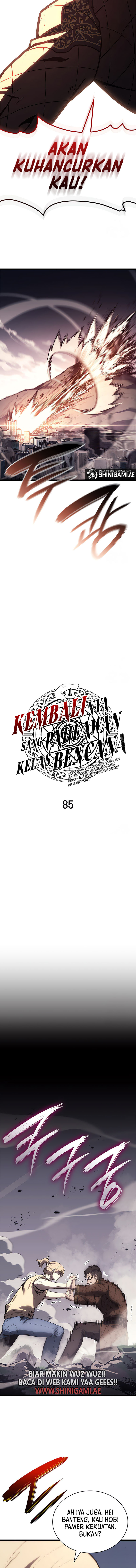 A Disaster-Class Hero Has Returned Chapter 85 halaman 4