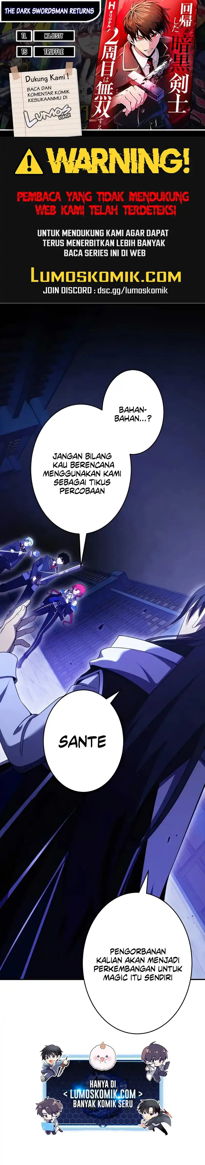 The Dark Swordsman Returns Chapter 17 halaman 1