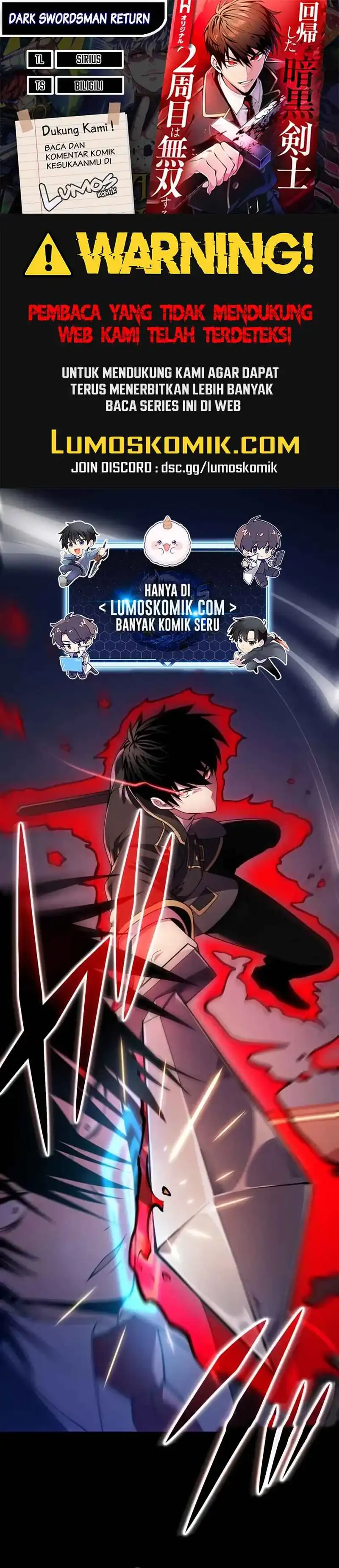 The Dark Swordsman Returns Chapter 26 halaman 1