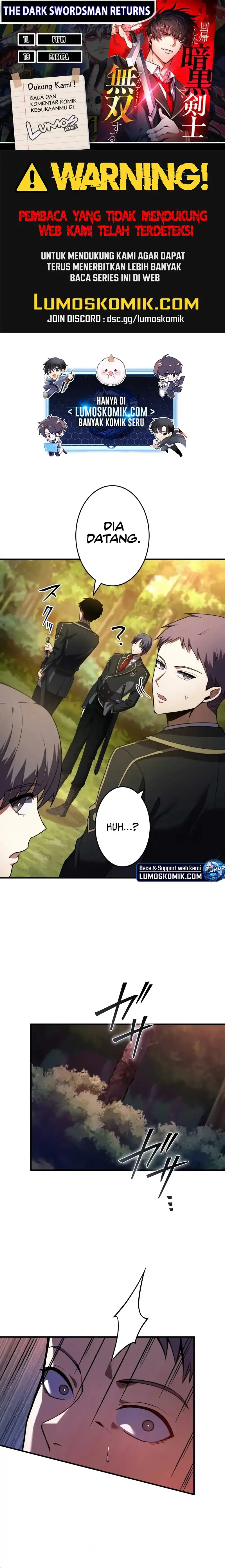 The Dark Swordsman Returns Chapter 34 halaman 1