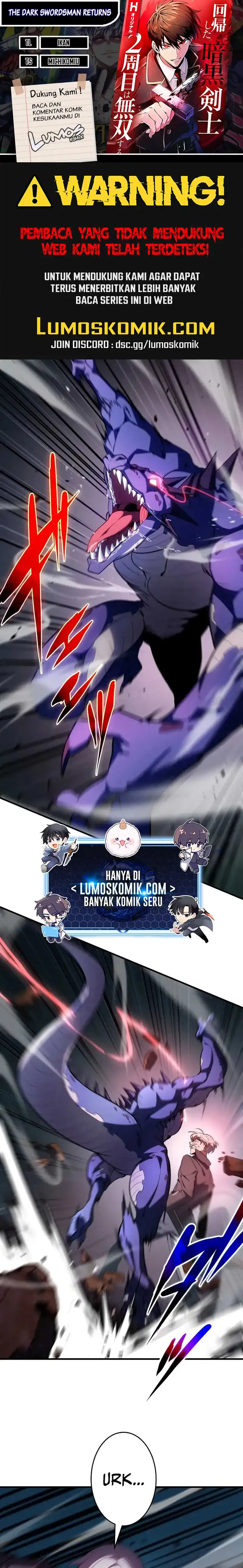 The Dark Swordsman Returns Chapter 38 halaman 1