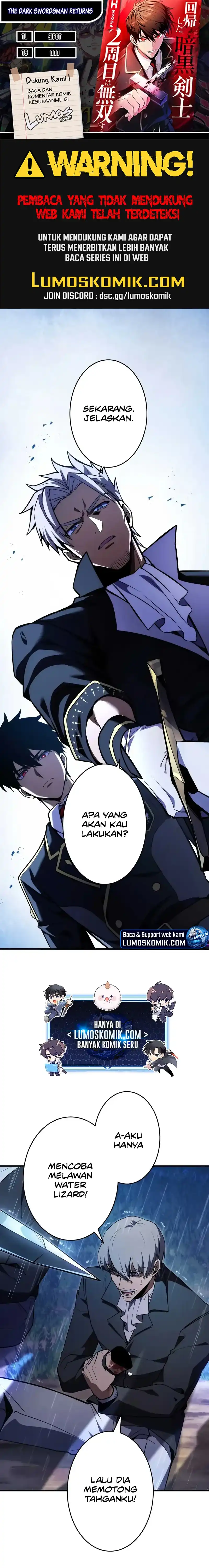 The Dark Swordsman Returns Chapter 40 halaman 1
