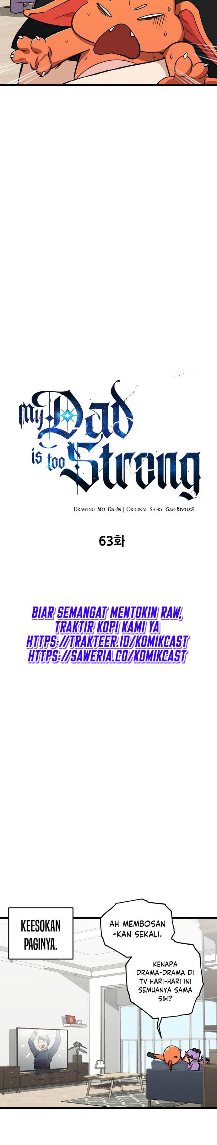 My Dad Is Too Strong Chapter 63 halaman 10
