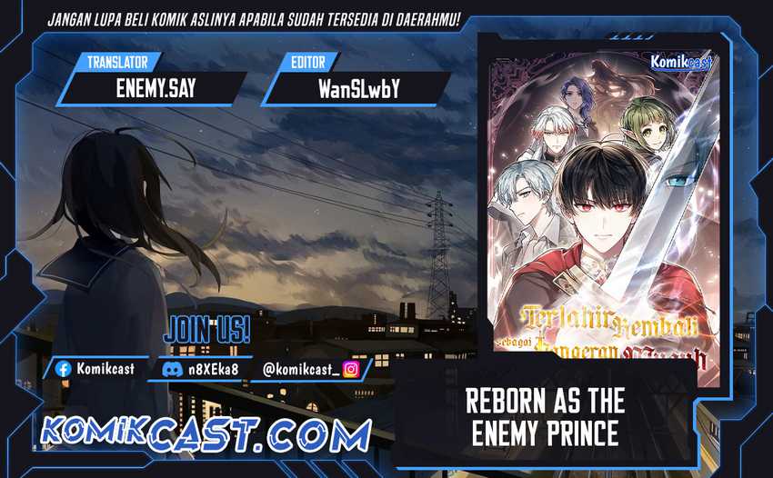 Reborn as the Enemy Prince Chapter 70 halaman 1