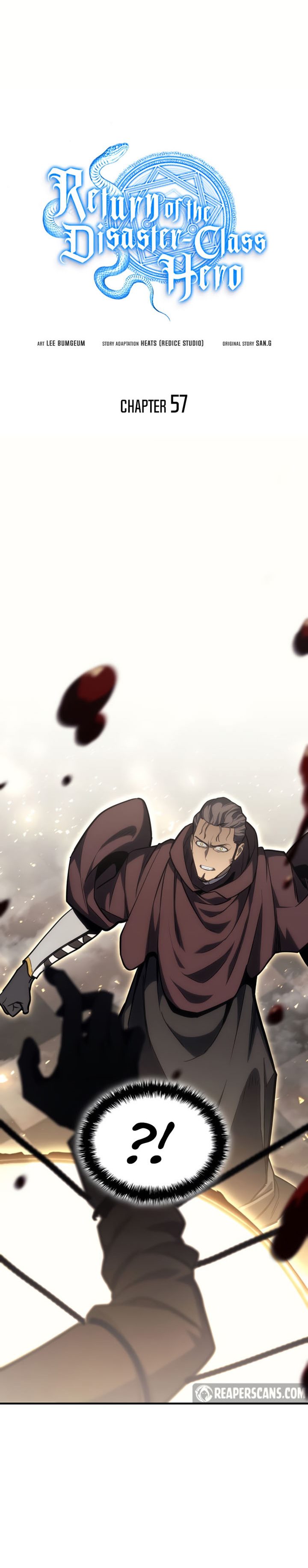 A Disaster-Class Hero Has Returned Chapter 57 halaman 12