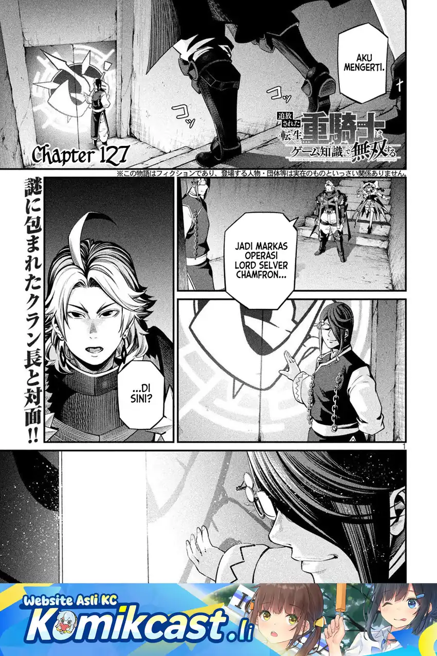 Tsuihou Sareta Tenshou Juu Kishi wa Game Chishiki de Musou Suru Chapter 127 halaman 2