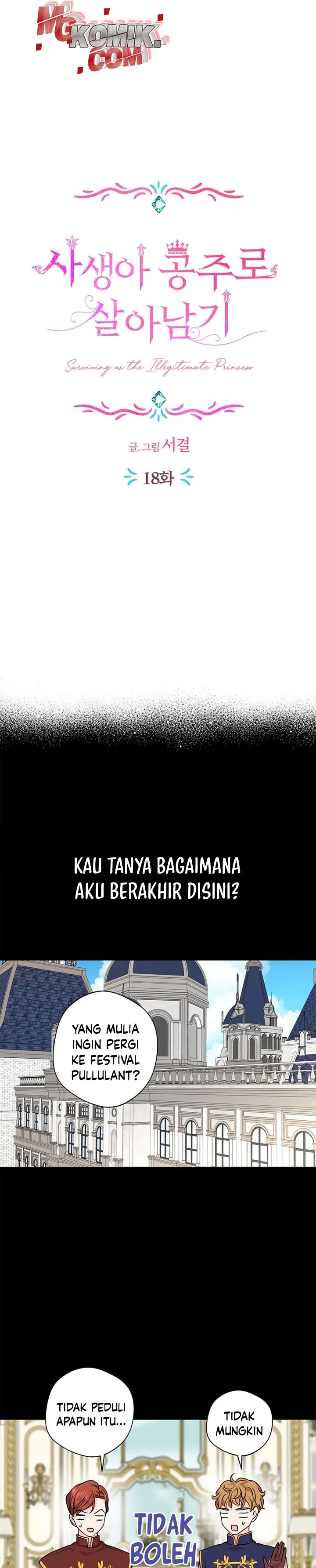 Surviving as an Illegitimate Princess Chapter 18 halaman 4