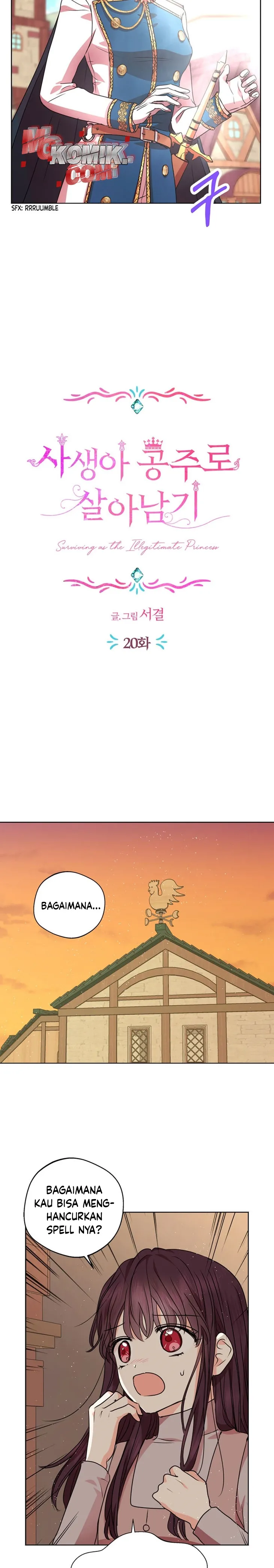 Surviving as an Illegitimate Princess Chapter 20 halaman 6