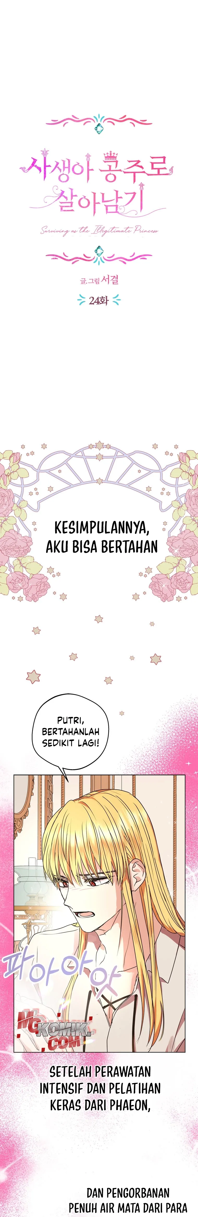 Surviving as an Illegitimate Princess Chapter 24 halaman 2